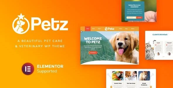 Petz – Pet Care & Veterinary Theme