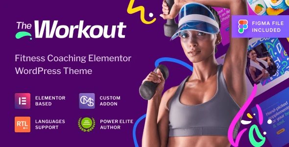 The Workout – Trainer Fitness WordPress Theme